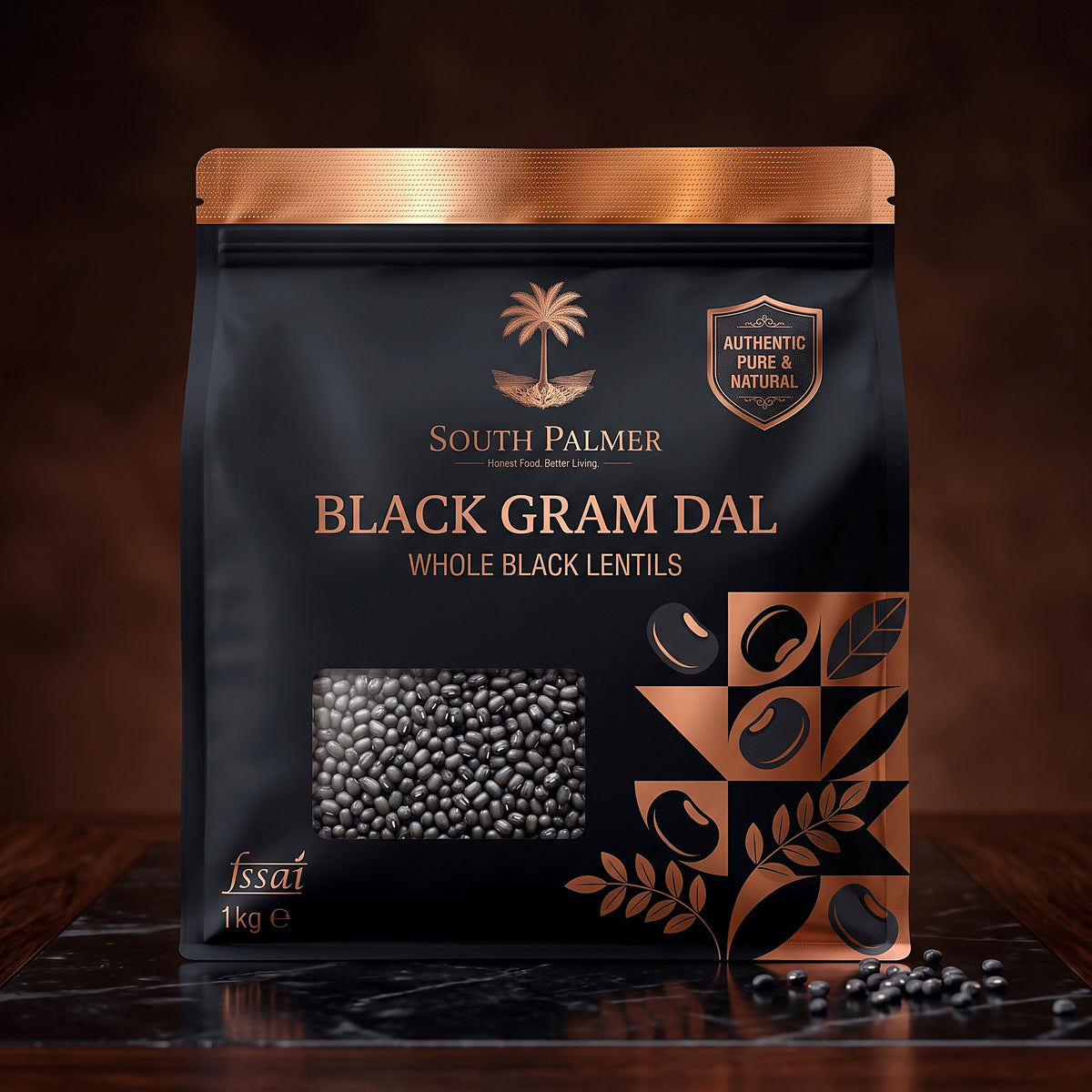 South Palmer Black Gram Whole Urad pack