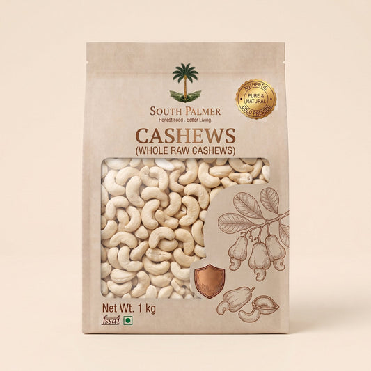South Palmer Whole Raw Cashews W320 1 kg pack