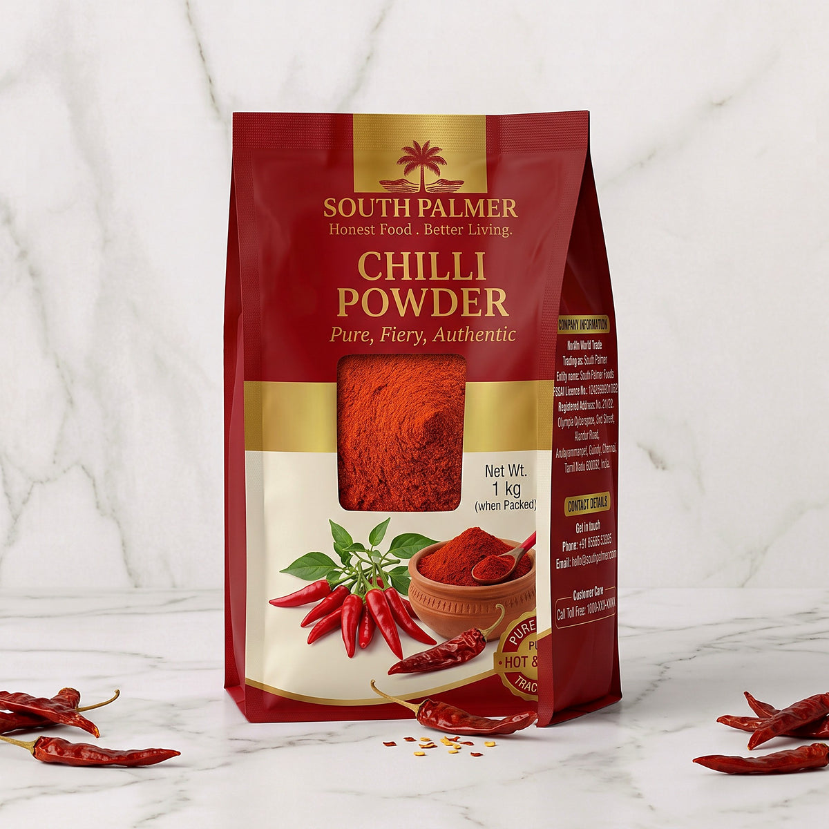 South Palmer Chilli Powder pack