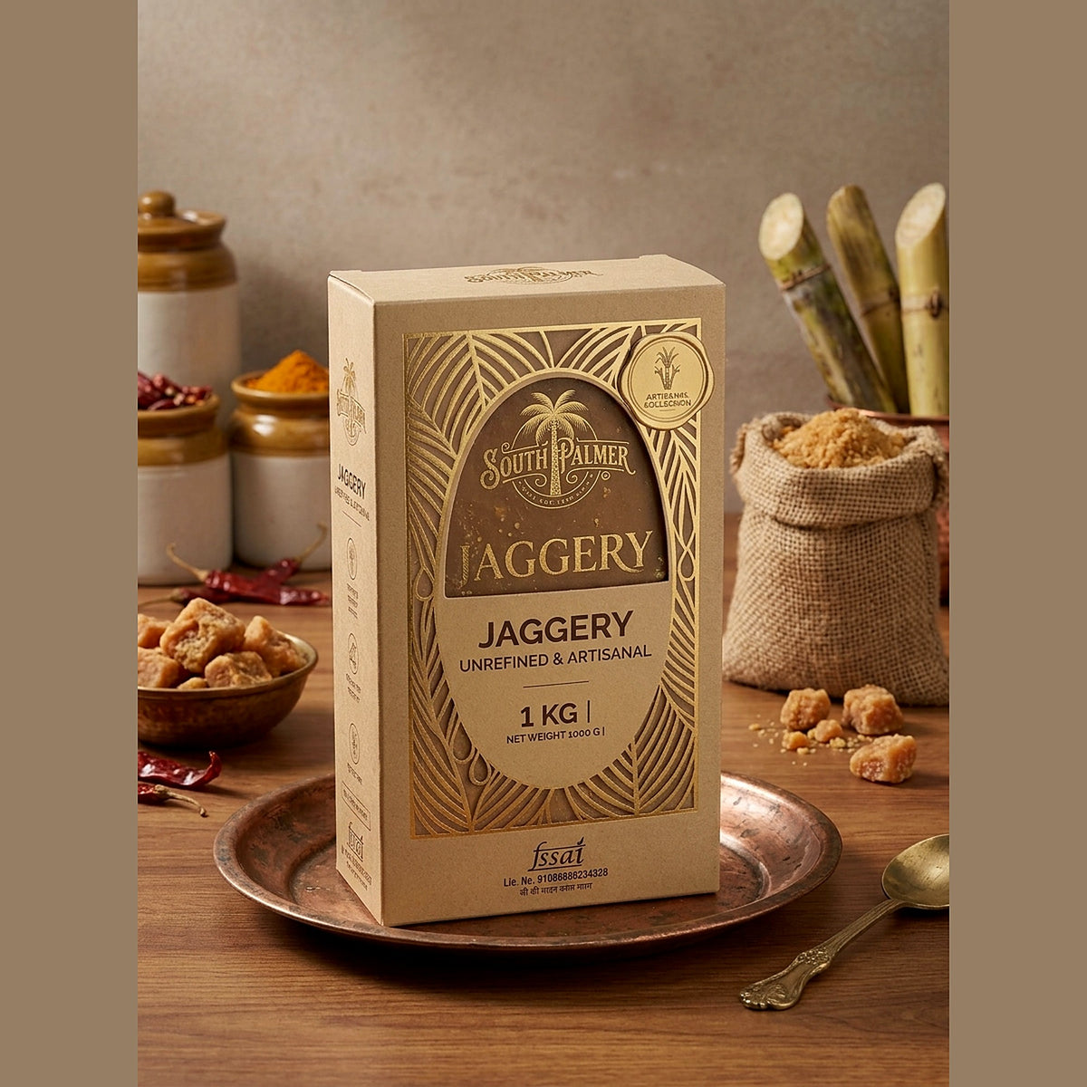 South Palmer Jaggery Block pack