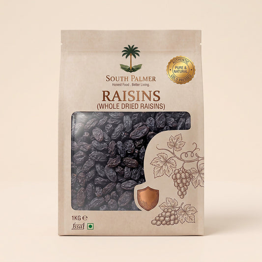 South Palmer Whole Dried Raisins 1 kg pack